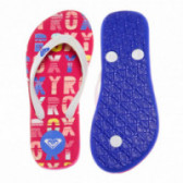 Flip-flops cu detalii colorate, pentru fete  Roxy 62913 3