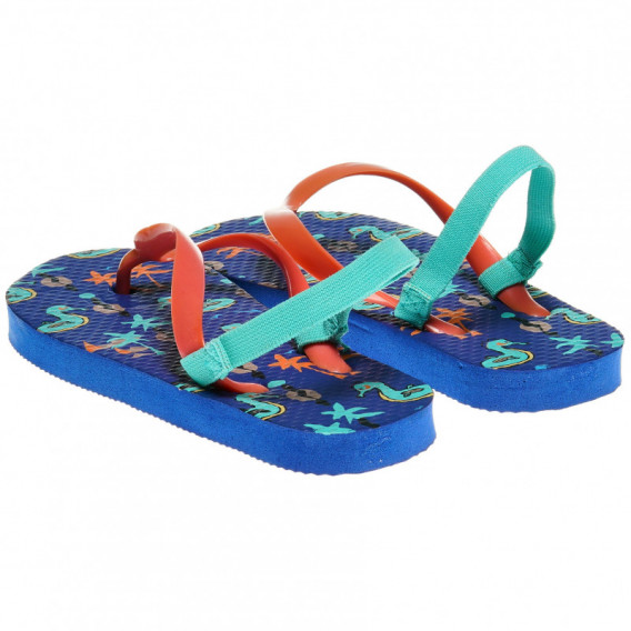 Flip-flop-uri securizate cu temă de plajă Wanabee 63004 2