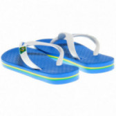 Flip-flops pentru băieți, cu o dungă galbenă Ipanema 63067 2