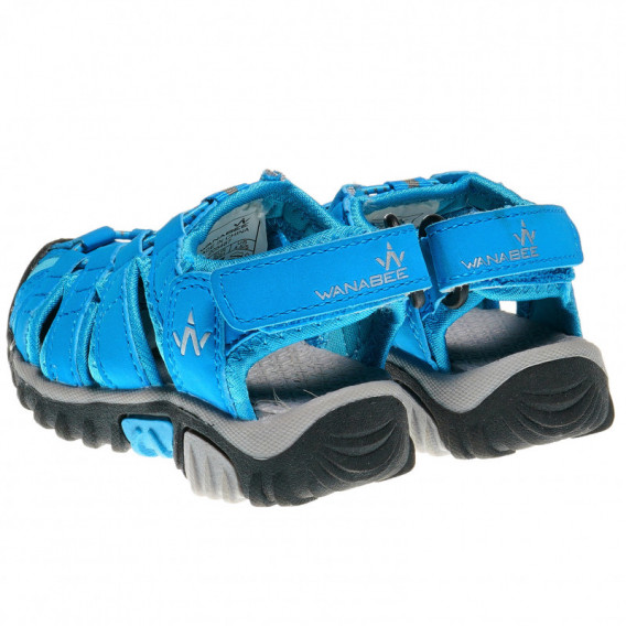 Sandale turistice pentru băieți, albastru Wanabee 63079 2