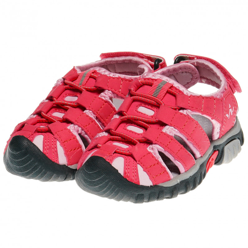 Sandale pentru călătorie, roșu  63081