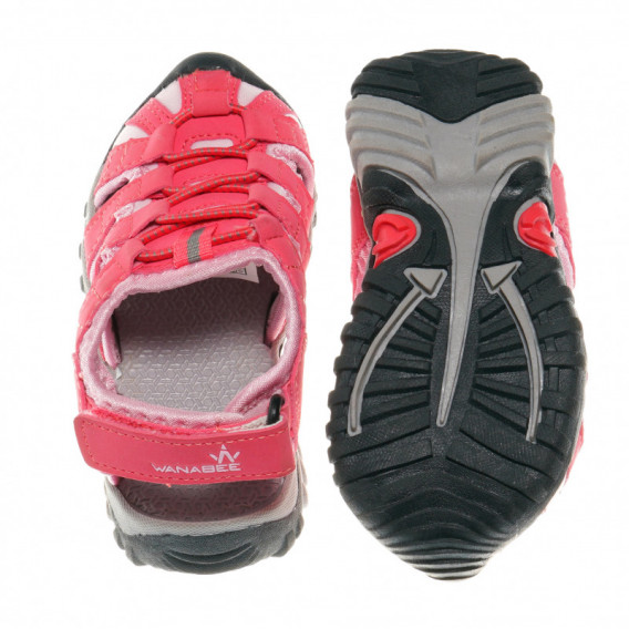 Sandale pentru călătorie, roșu Wanabee 63083 3