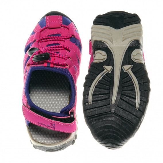 Sandale pentru călătorie, roz Wanabee 63086 3