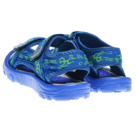Sandale pentru călătorii, de culoare albastră, pentru băieți  63088 2