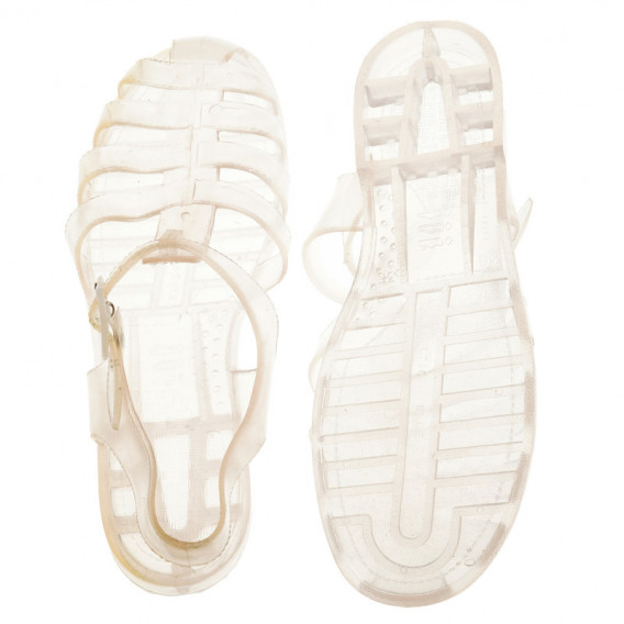 Sandale din silicon transparent, pentru fete Athlitech 63116 3
