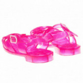 Sandale clasice din silicon pentru fete, roz Athlitech 63121 2