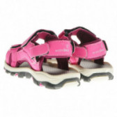 Sandale de drum pentru fete, roz Wanabee 63136 2