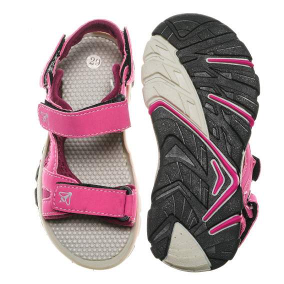Sandale de drum pentru fete, roz Wanabee 63137 3