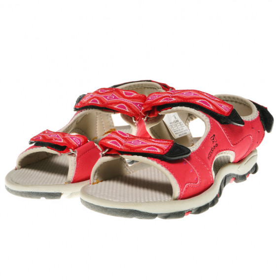 Sandale de drumeție pentru fete, roșii Wanabee 63144 