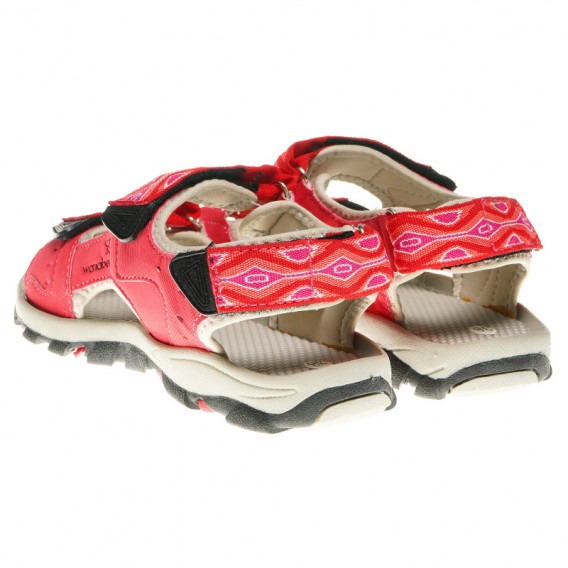 Sandale de drumeție pentru fete, roșii Wanabee 63145 2