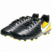 Pantofi de fotbal pentru băieți, pe negru și galben  NIKE 63186 