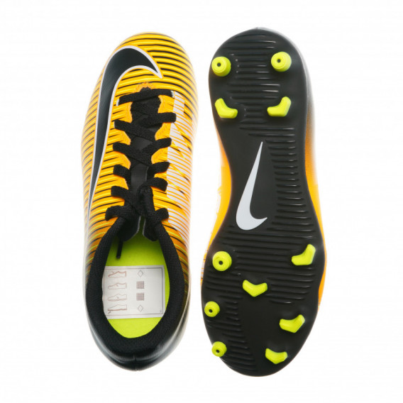 Pantofi de fotbal Mercurial cu dungi galbene și negre NIKE 63251 3