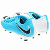 Pantofi de fotbal în albastru și alb NIKE 63304 2