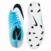 Pantofi de fotbal în albastru și alb NIKE 63305 3