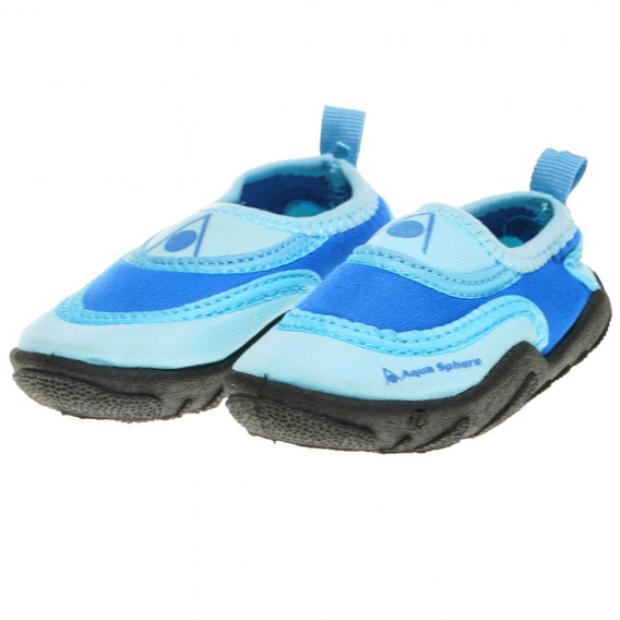 Pantofi albaștri de vară în două tonuri cu talpă neagră Aqua Sphere 63357 