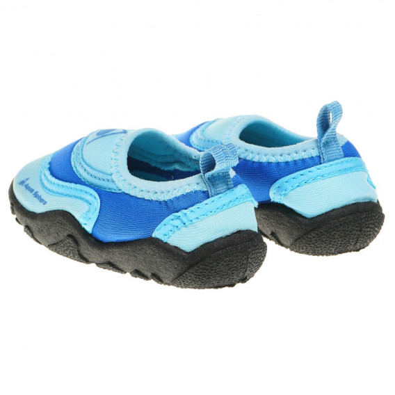 Pantofi albaștri de vară în două tonuri cu talpă neagră Aqua Sphere 63358 2