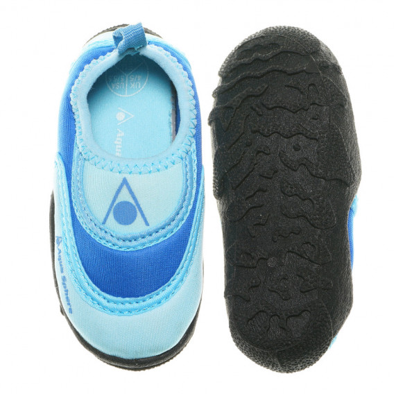 Pantofi albaștri de vară în două tonuri cu talpă neagră Aqua Sphere 63359 3