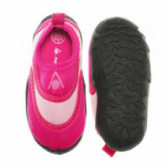 Pantofi roz, de vară în două tonuri pentru băieți cu talpă neagră Aqua Sphere 63362 3