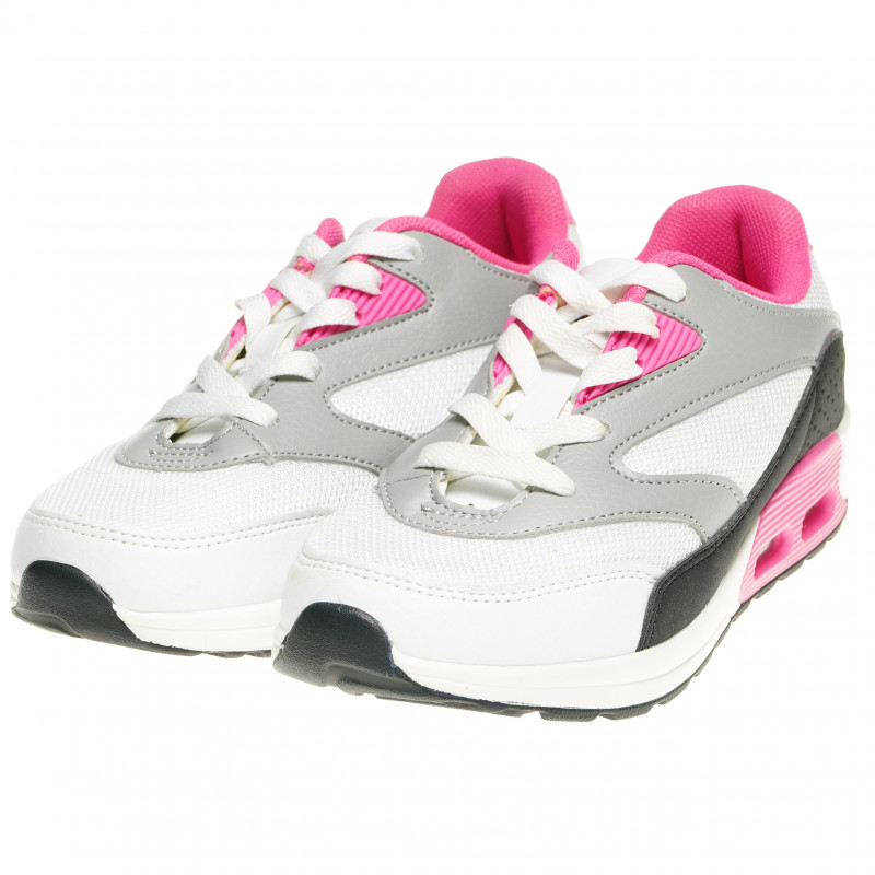 Pantofi sport de fete cu talpa înaltă în trei culori  63405