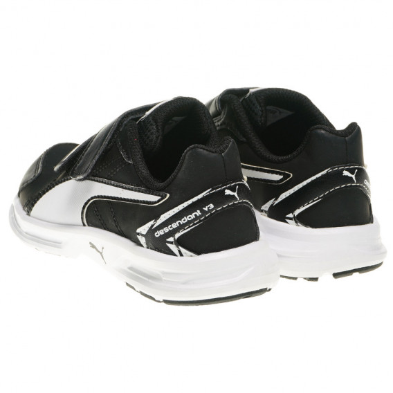 Adidași unisex cu sigla mărcii, negri Airness 63433 2