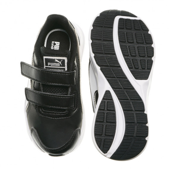 Adidași unisex cu sigla mărcii, negri Airness 63434 3