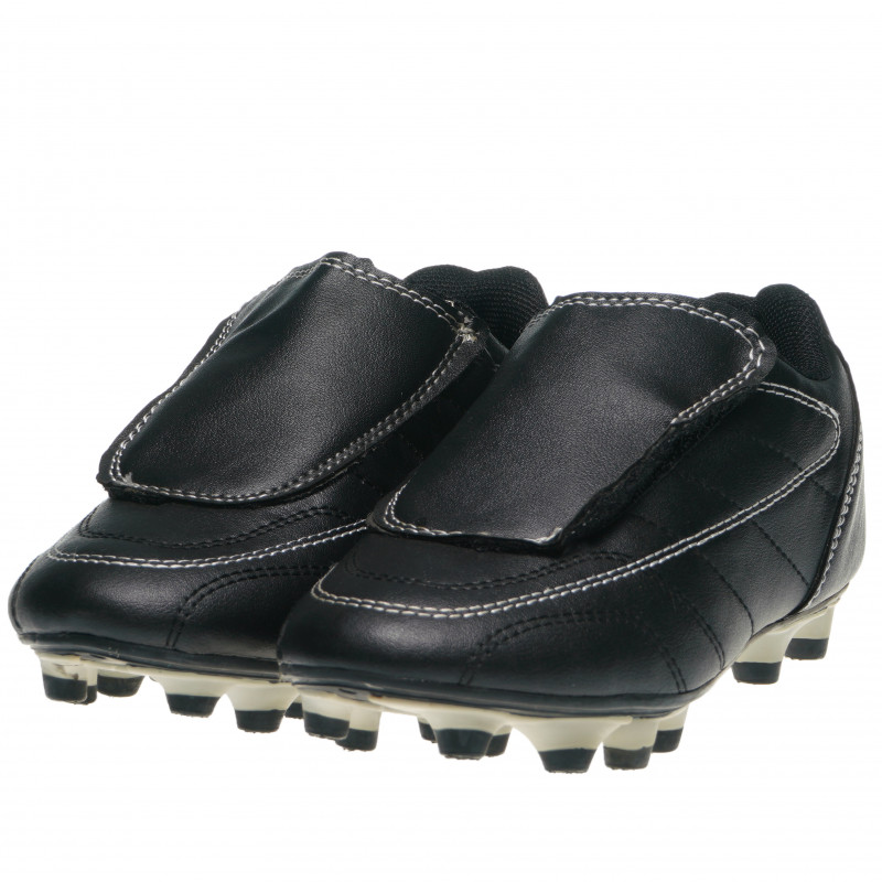 Pantofi negri de fotbal pentru băieți  63501