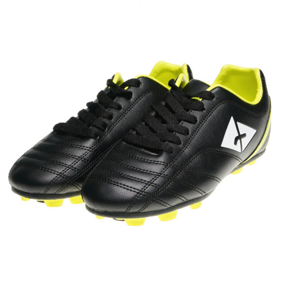 Pantofi de fotbal pentru băieți cu detalii galben-verde Athlitech 63515 3
