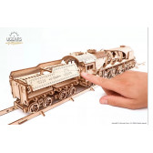Puzzle mecanic 3D, Locomotivă Ugears 63962 6