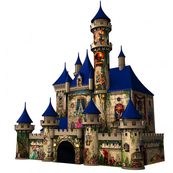 Puzzle 3D castel Disney Disney 63987 4