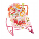 Scaun pentru copii, cu iepurași, de culoare roz Fisher Price  64060 3