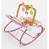Scaun pentru copii, cu iepurași, de culoare roz Fisher Price  64061 4