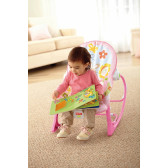 Scaun pentru copii, cu iepurași, de culoare roz Fisher Price  64064 7