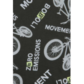 Tricou de bumbac pentru băieți, cu imprimeu bicicletă Boboli 64799 4
