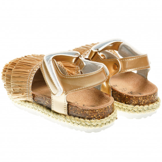 Sandale cu franjuri și bandă cu arici, pentru fete Colors Of California 64954 3
