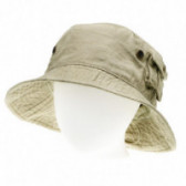 Pălărie de vânătoare de bumbac cu periferie pentru băieți Go sport 65116 