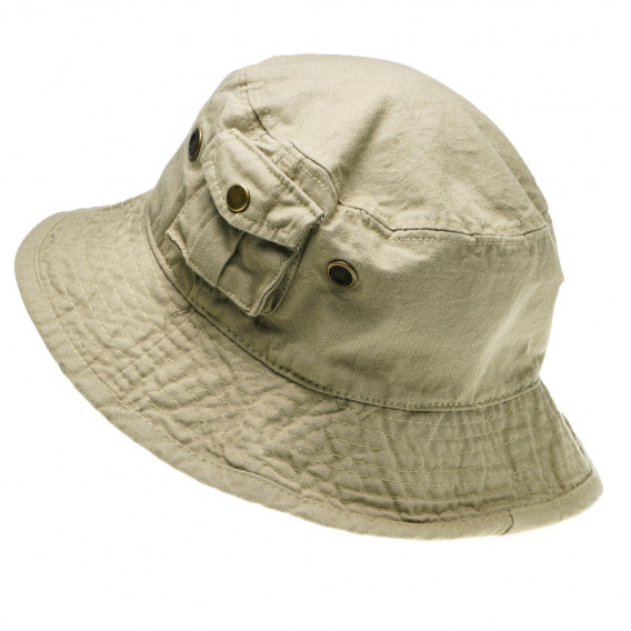 Pălărie de vânătoare de bumbac cu periferie pentru băieți Go sport 65117 2