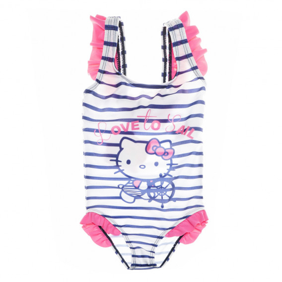 Costum de baie cu imprimeu'' hello kitty '', pentru fete Sanrio 65456 