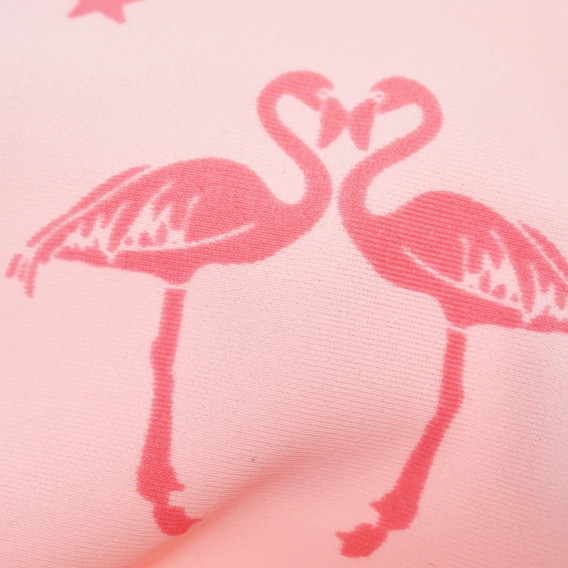 Costum de baie cu imprimeu flamingo Wanabee 65590 3