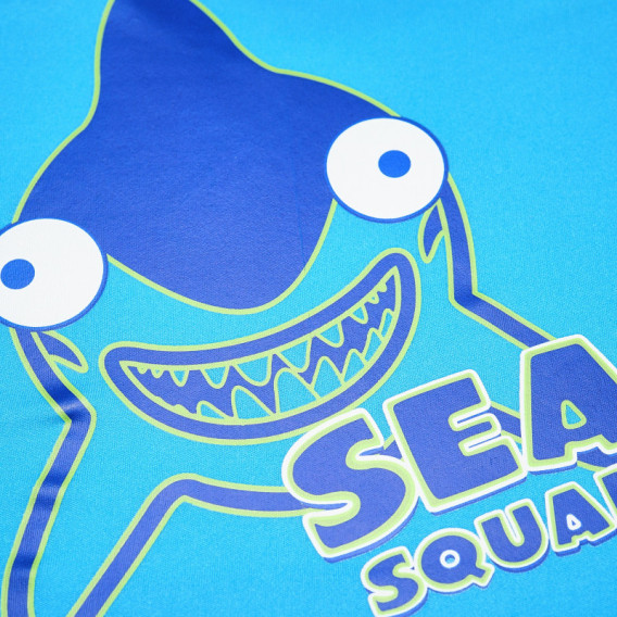 Costum de baie pentru băieți, scurt, albastru cu imprimeu de rechin Speedo 65743 5