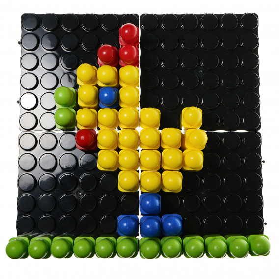 Joc de construit, marca Mosaic XL cu 133 de părți Game Movil 66043 4