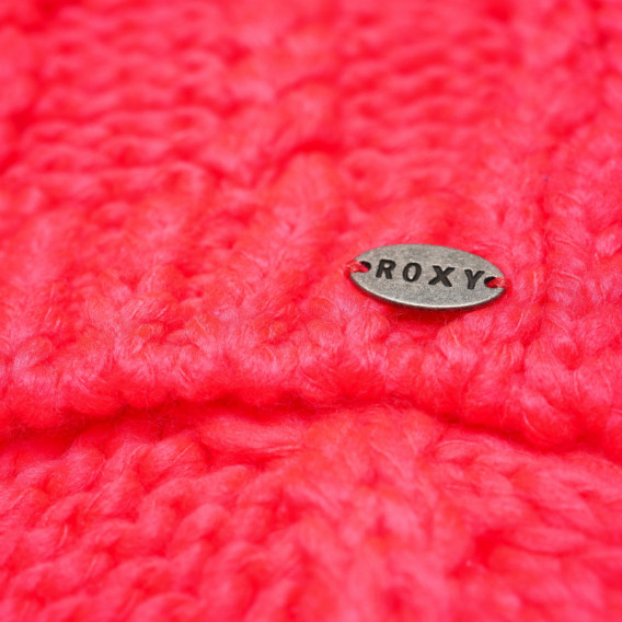 Eșarfă tricotată pentru fete Roxy, roz Roxy 66312 2