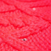 Eșarfă tricotată pentru fete Roxy, roz Roxy 66314 3