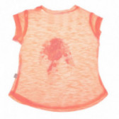 Tricou decupat cu imprimeu color și mâneci scurte pentru fete Danskin 66500 2