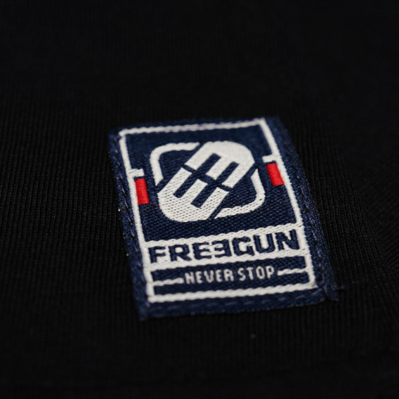Tricou din bumbac cu imprimeu de tigru și inscripții pentru băieți Freegun 66866 4