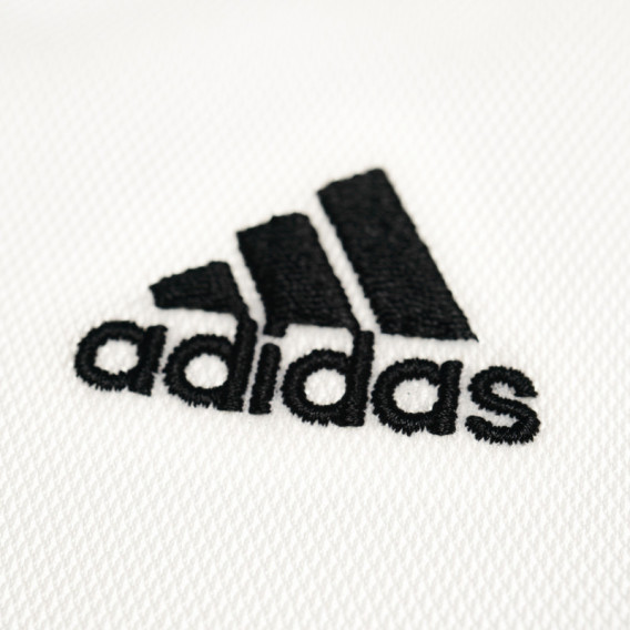 Maieu baschet de culoare albă Adidas 66893 3
