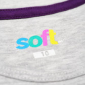 Bluză cu mâneci scurte pentru fată Soft 66953 4