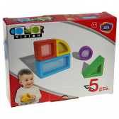 Set forme , 5 piese colorate Game Movil 67062 2