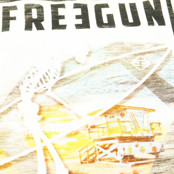 Tricou din bumbac pentru băiat Freegun 67448 3
