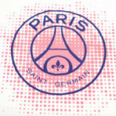 Bluză din bumbac cu mâneci scurte pentru fete, în alb Paris Saint - Germain 67977 3
