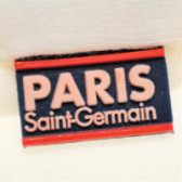 Bluză din bumbac cu mâneci scurte pentru fete, în alb Paris Saint - Germain 67978 4